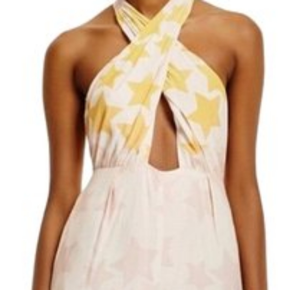 Mara Hoffman Pastel Star Print Jumpsuit - Picture 5 of 14